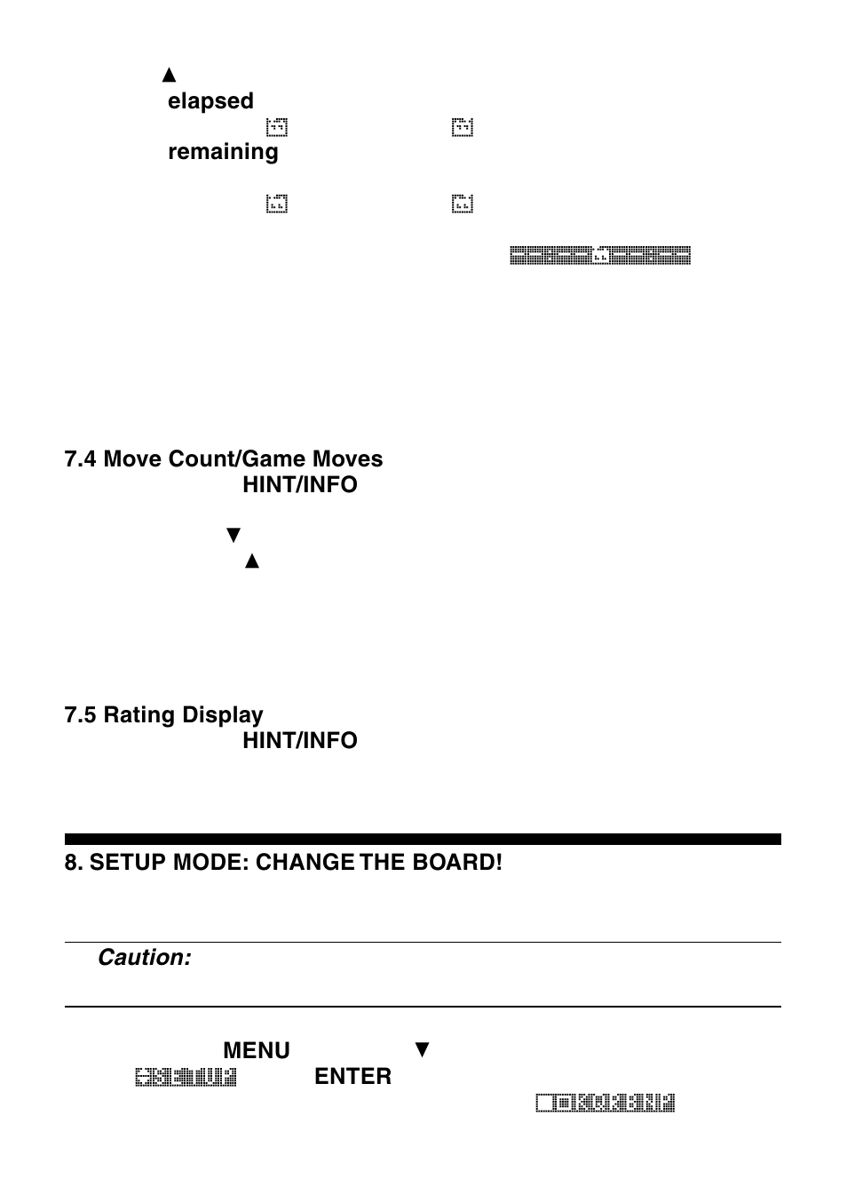 Saitek Mephisto Touch Screen Travel Chess User Manual | Page 26 / 208