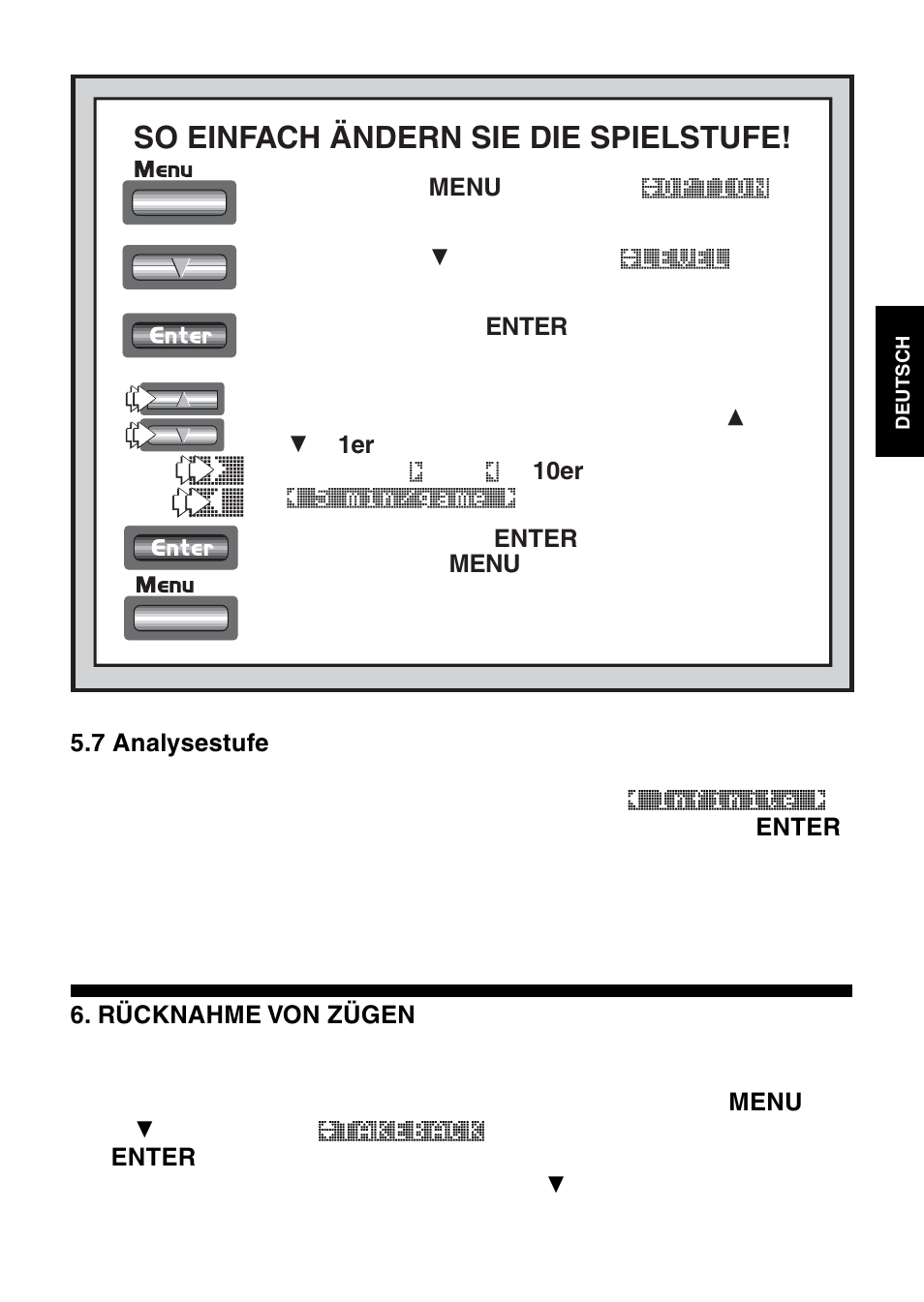 So einfach ändern sie die spielstufe | Saitek Mephisto Touch Screen Travel Chess User Manual | Page 51 / 208
