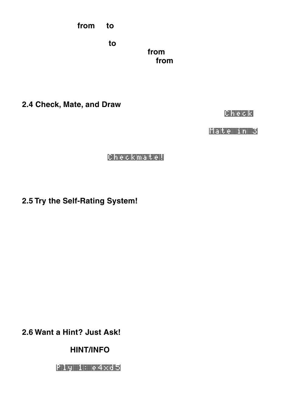 Saitek Mephisto Touch Screen Travel Chess User Manual | Page 8 / 208