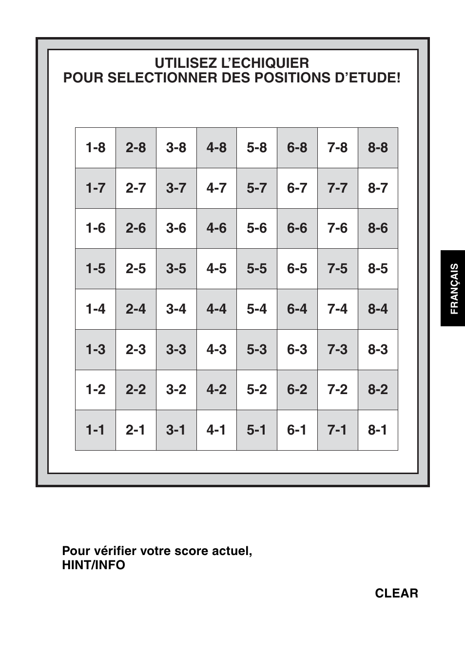 Saitek Mephisto Touch Screen Travel Chess User Manual | Page 93 / 208