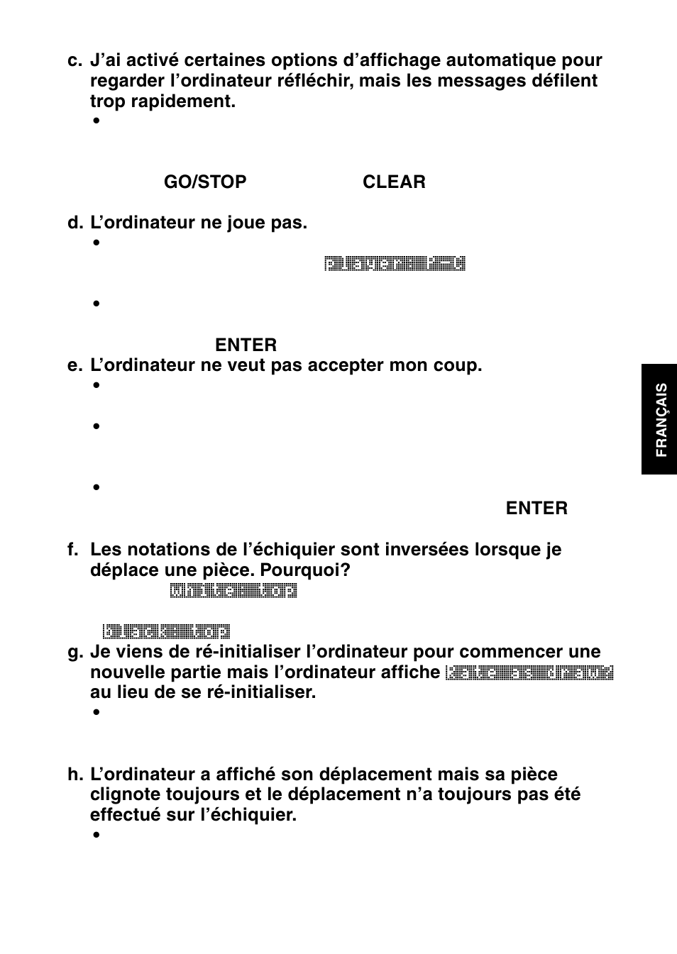 Saitek Mephisto Touch Screen Travel Chess User Manual | Page 95 / 208