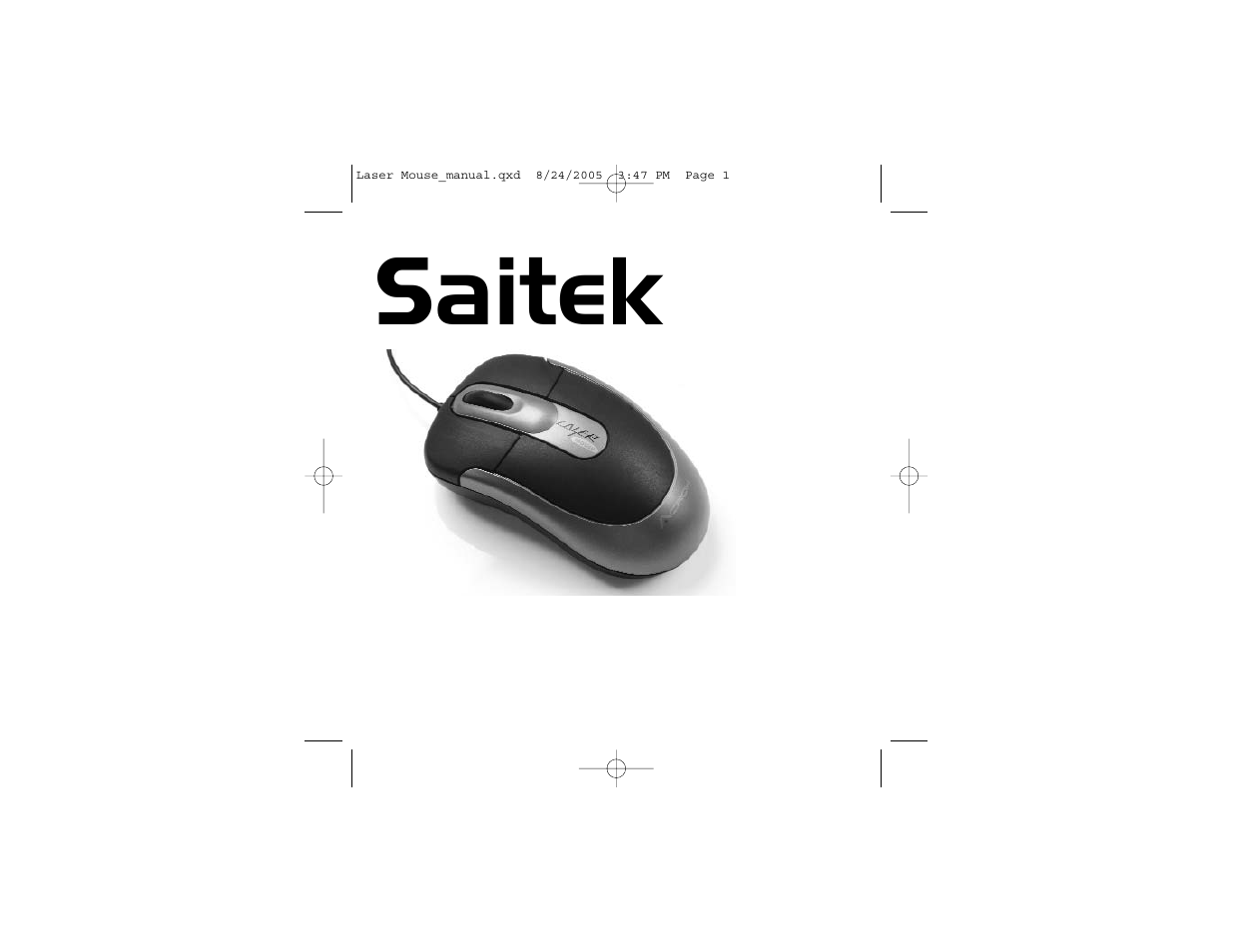 Saitek Notebook Laser Mouse User Manual | 11 pages