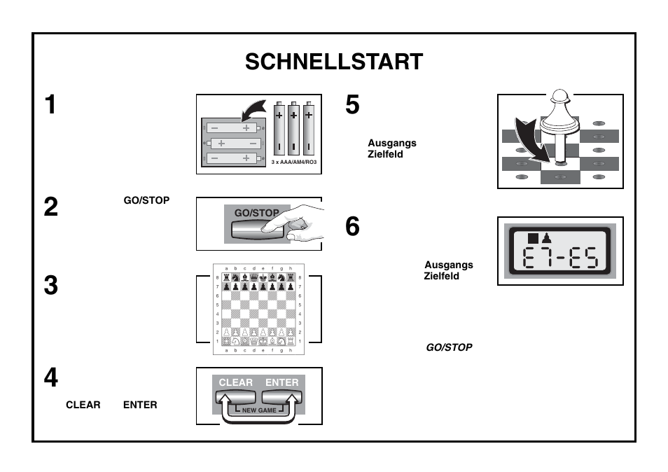 Schnellstart | Saitek chess User Manual | Page 22 / 81