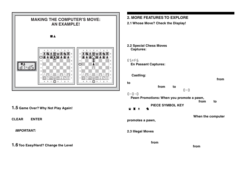 Saitek chess User Manual | Page 6 / 81