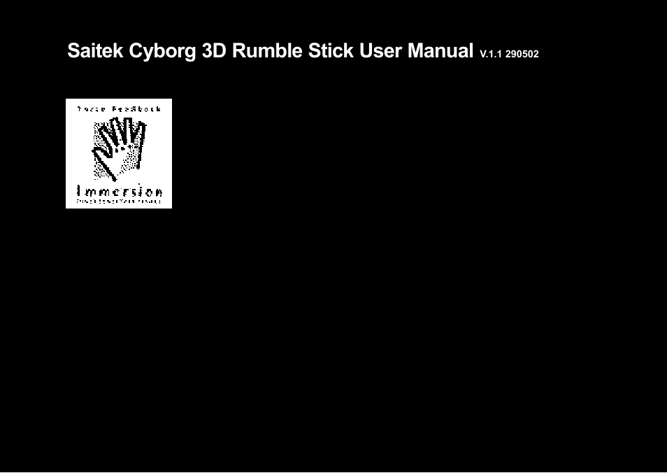 Saitek cyborg 3d rumble stick user manual | Saitek Cyborg 3D User Manual | Page 52 / 52