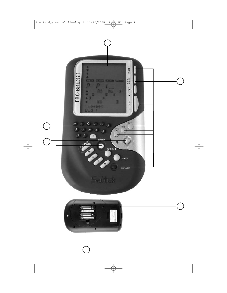 Saitek 311 User Manual | Page 4 / 24