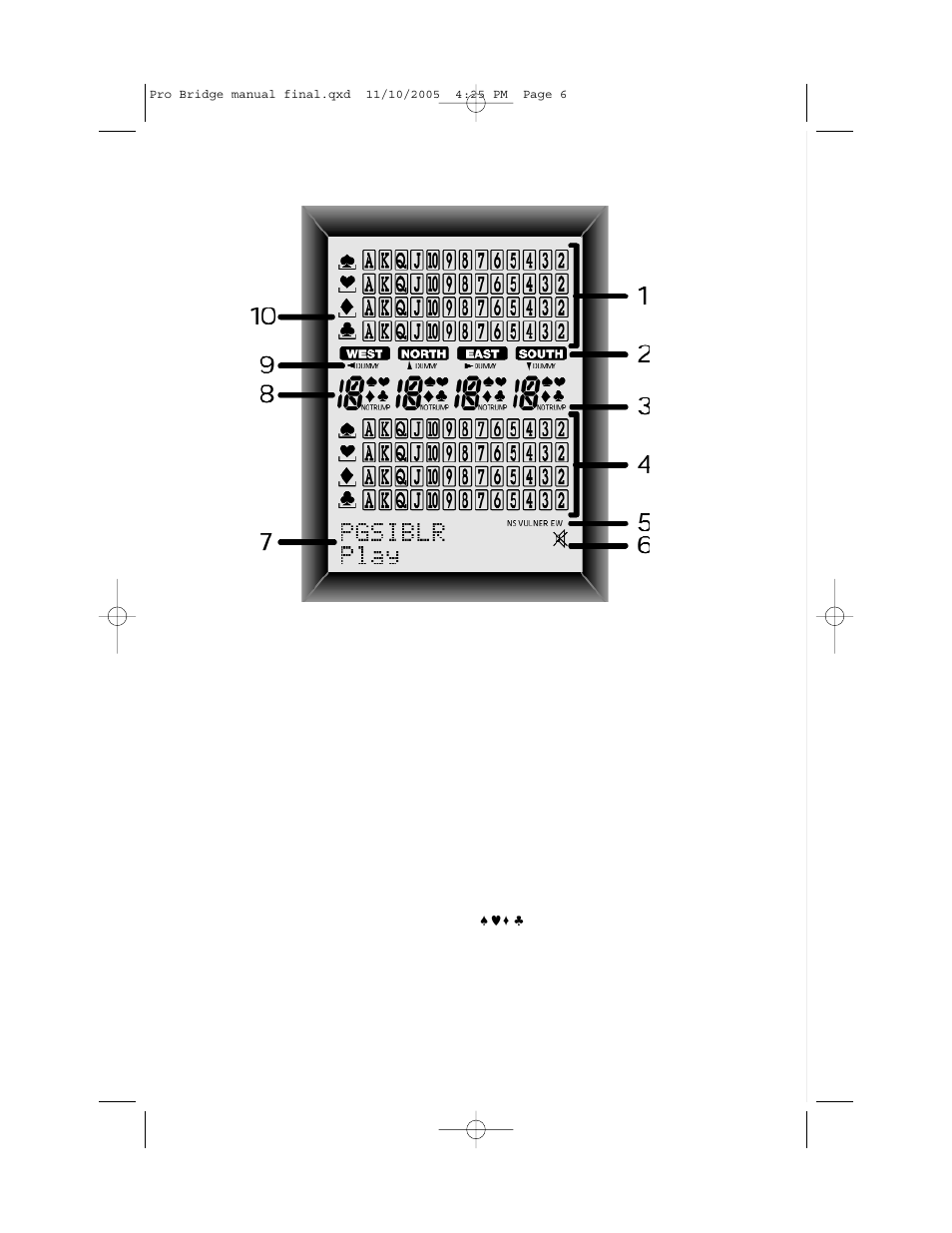 Q r e w, A look at the lcd display | Saitek 311 User Manual | Page 6 / 24