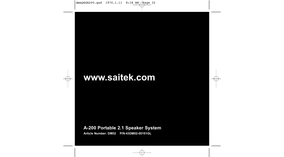 Saitek iVenture A-200 User Manual | Page 17 / 17