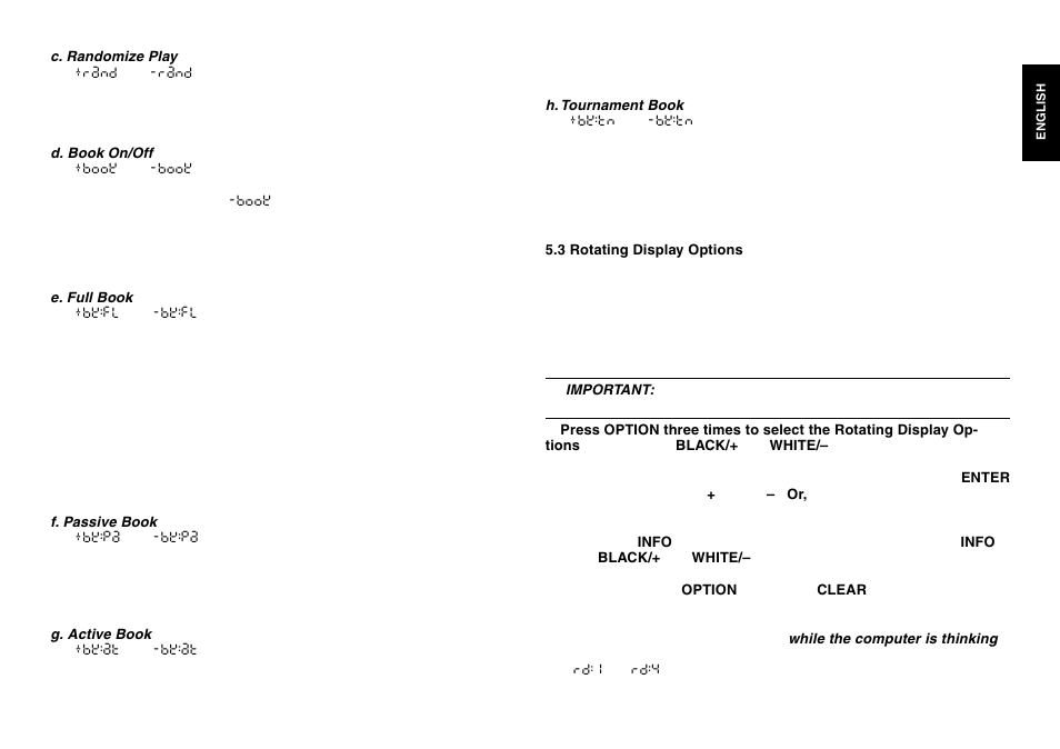 Saitek Mephisto Expert Travel Chess User Manual | Page 17 / 107