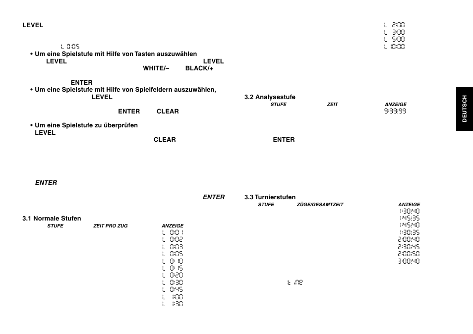 Saitek Mephisto Expert Travel Chess User Manual | Page 29 / 107