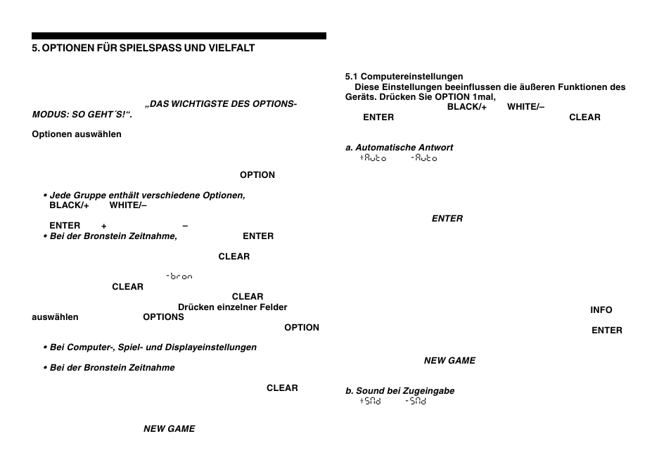 Saitek Mephisto Expert Travel Chess User Manual | Page 34 / 107