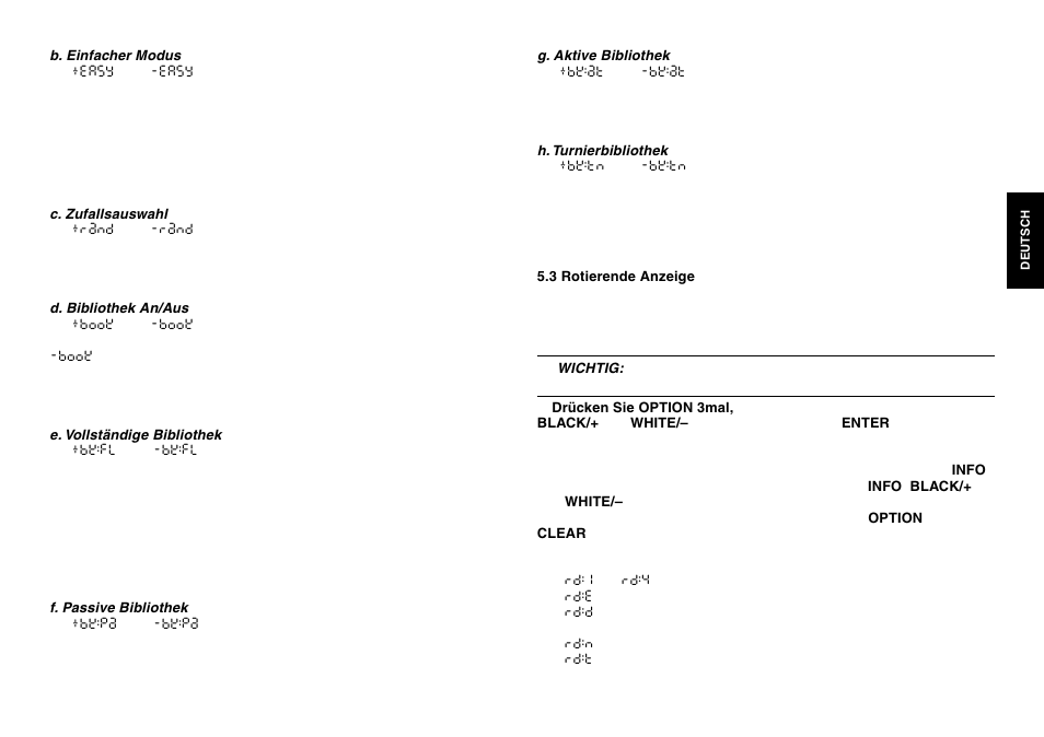 Saitek Mephisto Expert Travel Chess User Manual | Page 37 / 107