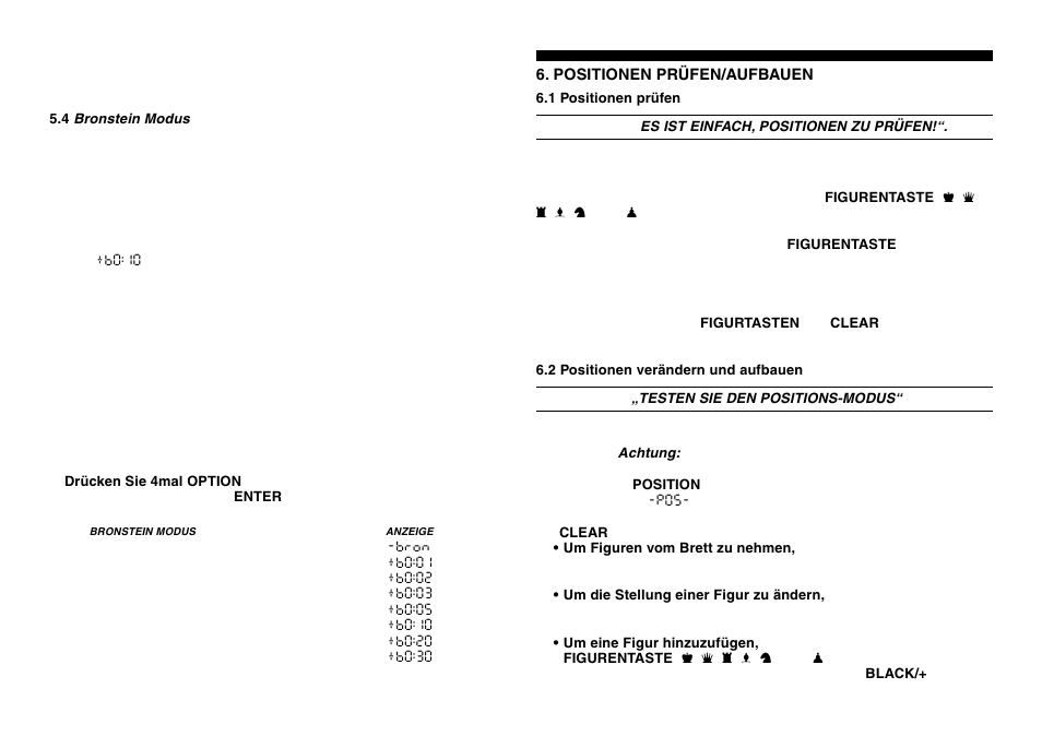 Saitek Mephisto Expert Travel Chess User Manual | Page 38 / 107