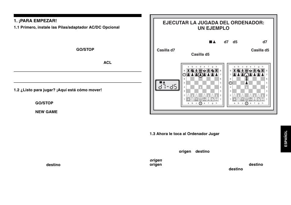 Saitek Mephisto Expert Travel Chess User Manual | Page 67 / 107