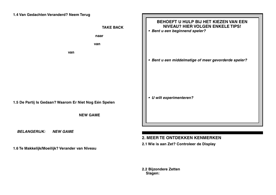 Saitek Mephisto Expert Travel Chess User Manual | Page 90 / 107