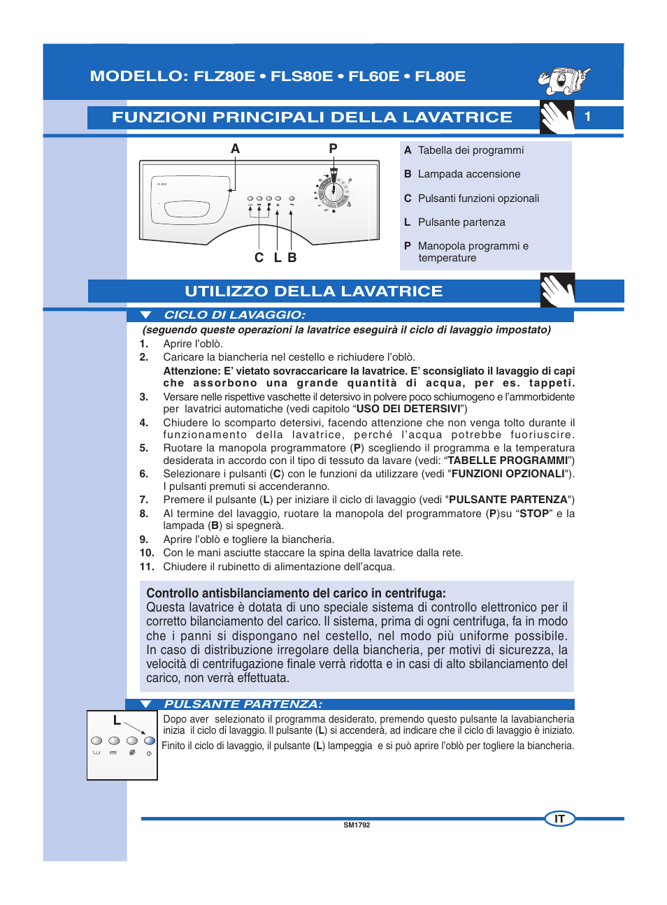 Ardo FL60E User Manual | 40 pages