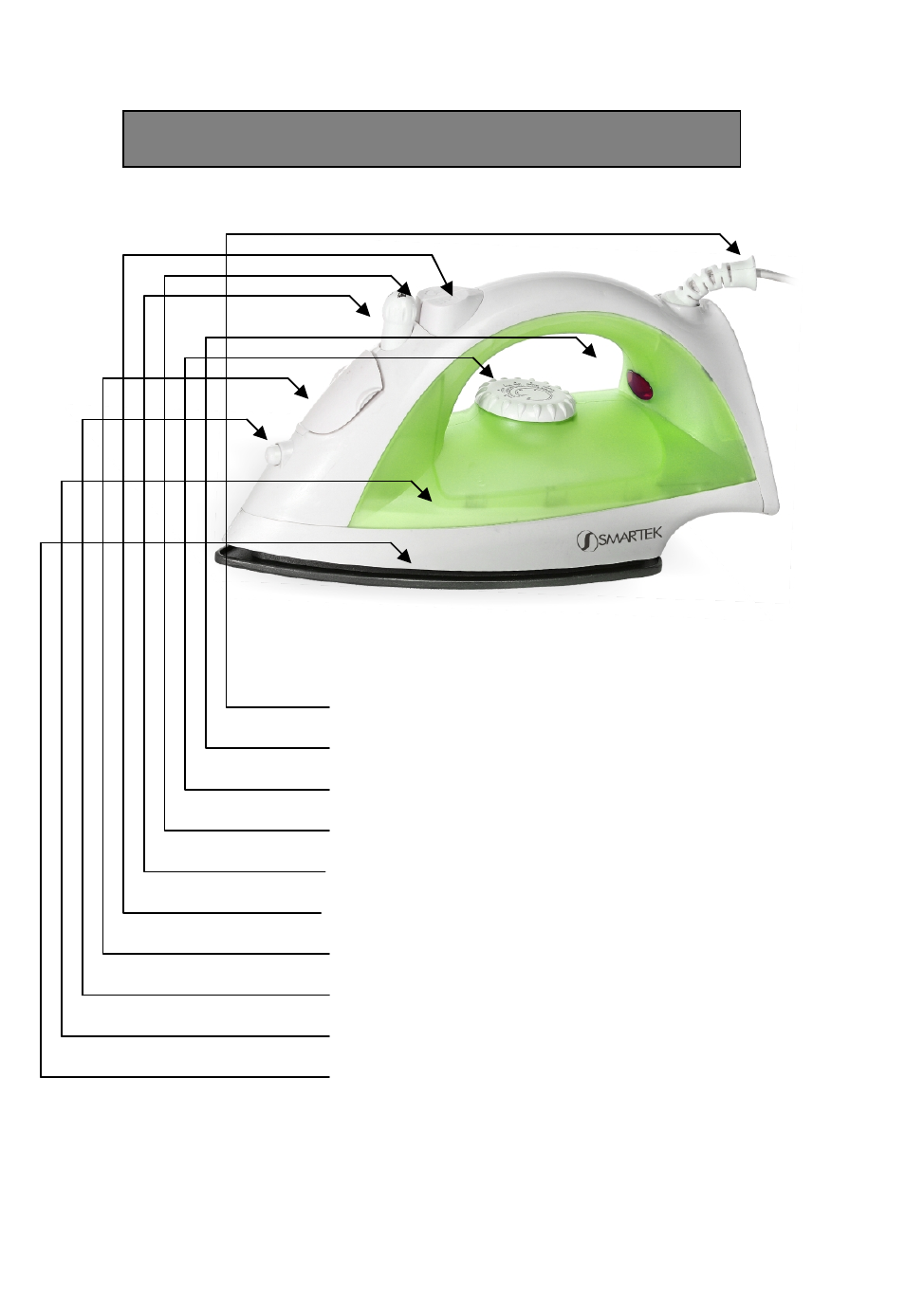 Components identification | Smartek ST-1200 User Manual | Page 5 / 12