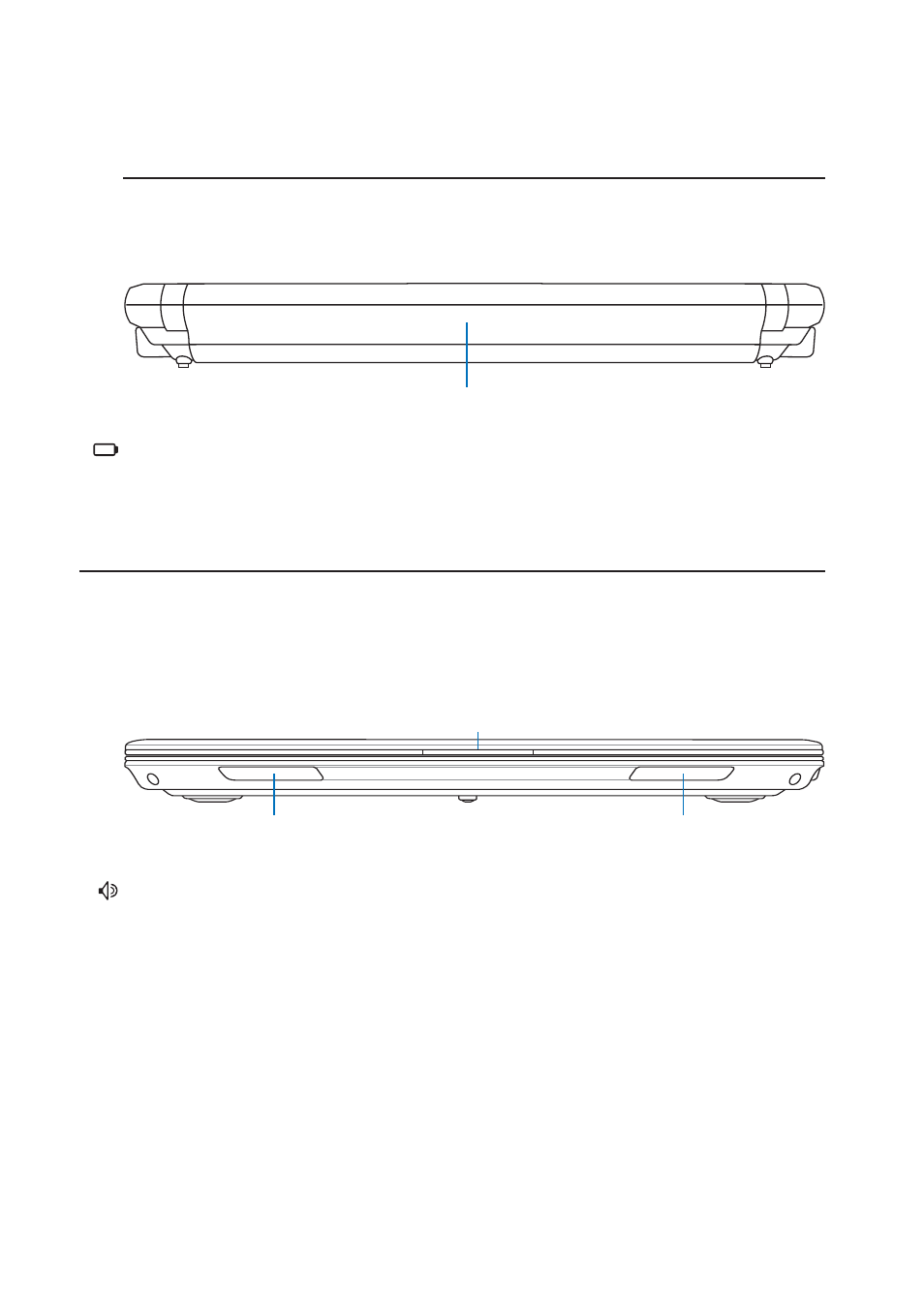 Front side, Rear side | Asus W3A User Manual | Page 23 / 76