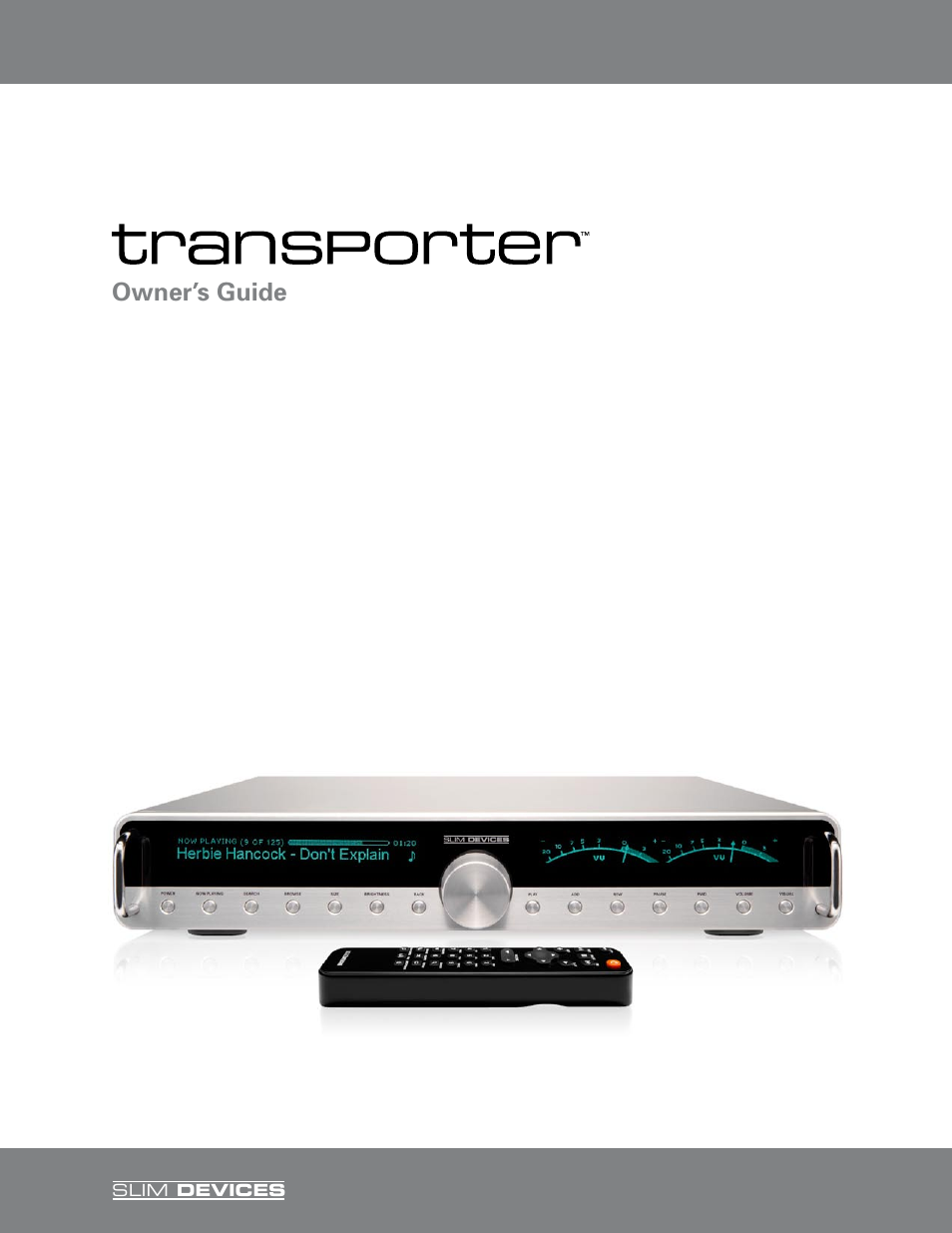 Slim Devices SLIM DEVICES User Manual | 36 pages