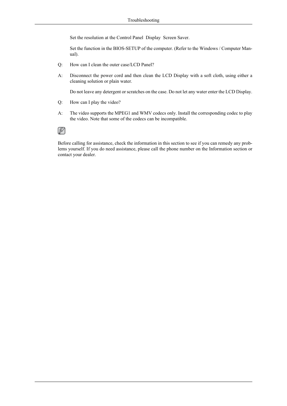 Samsung 460MPX User Manual | Page 37 / 37