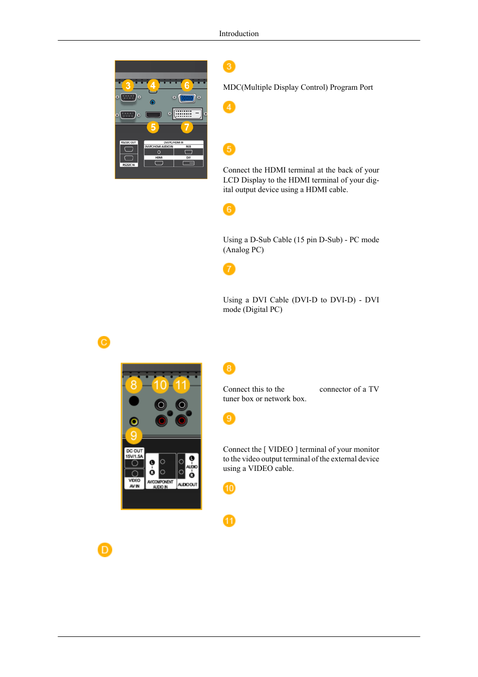 Samsung 460MPX User Manual | Page 6 / 37