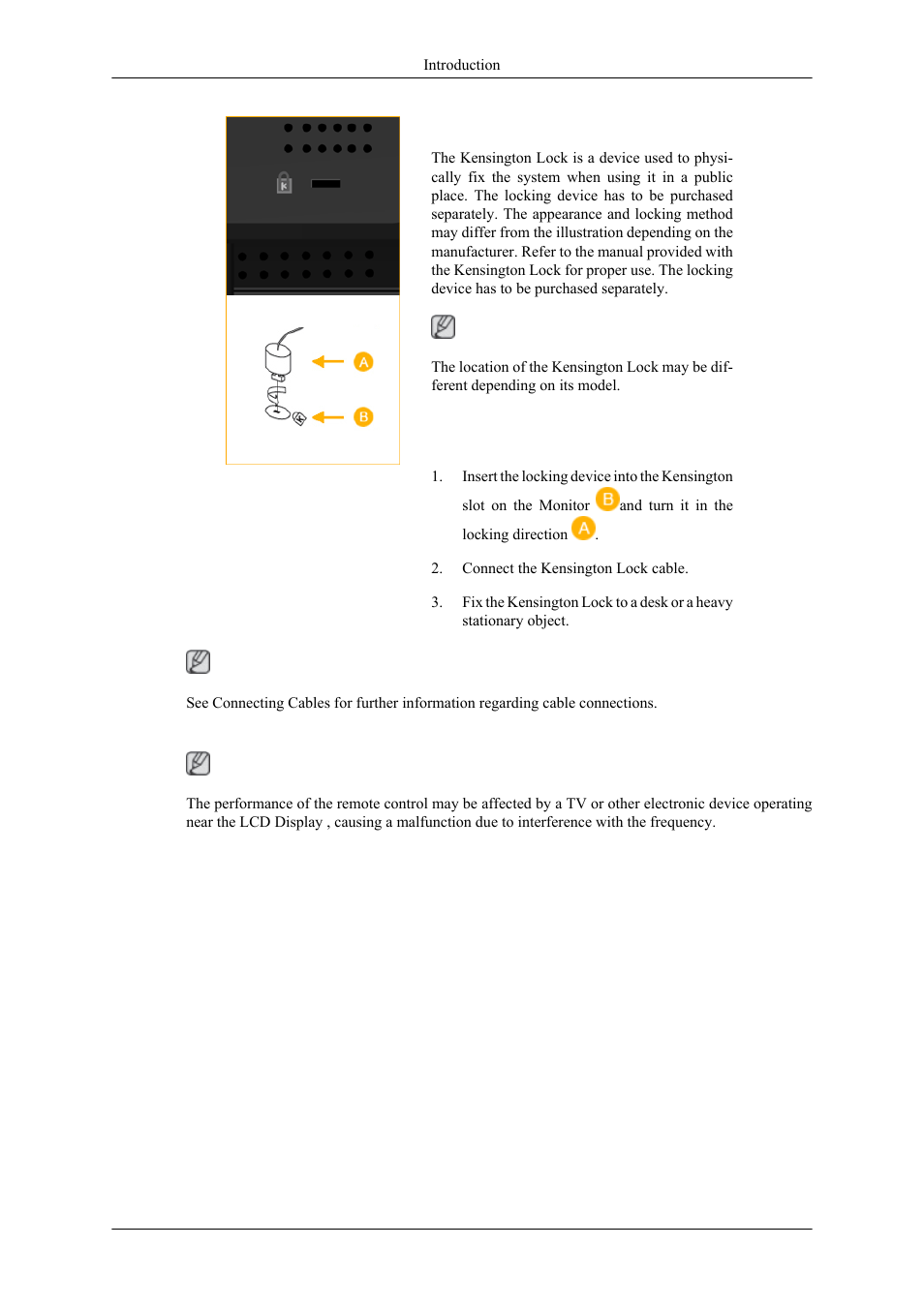 Remote control | Samsung 460MPX User Manual | Page 8 / 37