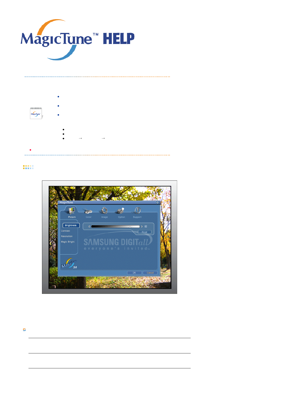 Osd mode, Button tab definition | Samsung 204T User Manual | Page 36 / 72