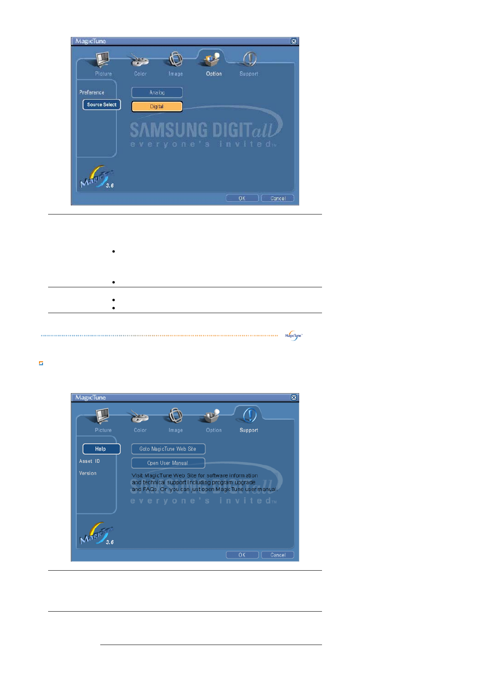 Support tab definition | Samsung 204T User Manual | Page 41 / 72