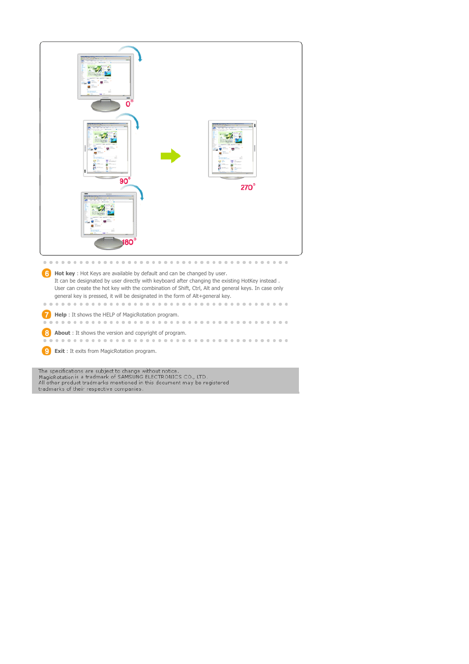 Samsung 204T User Manual | Page 54 / 72