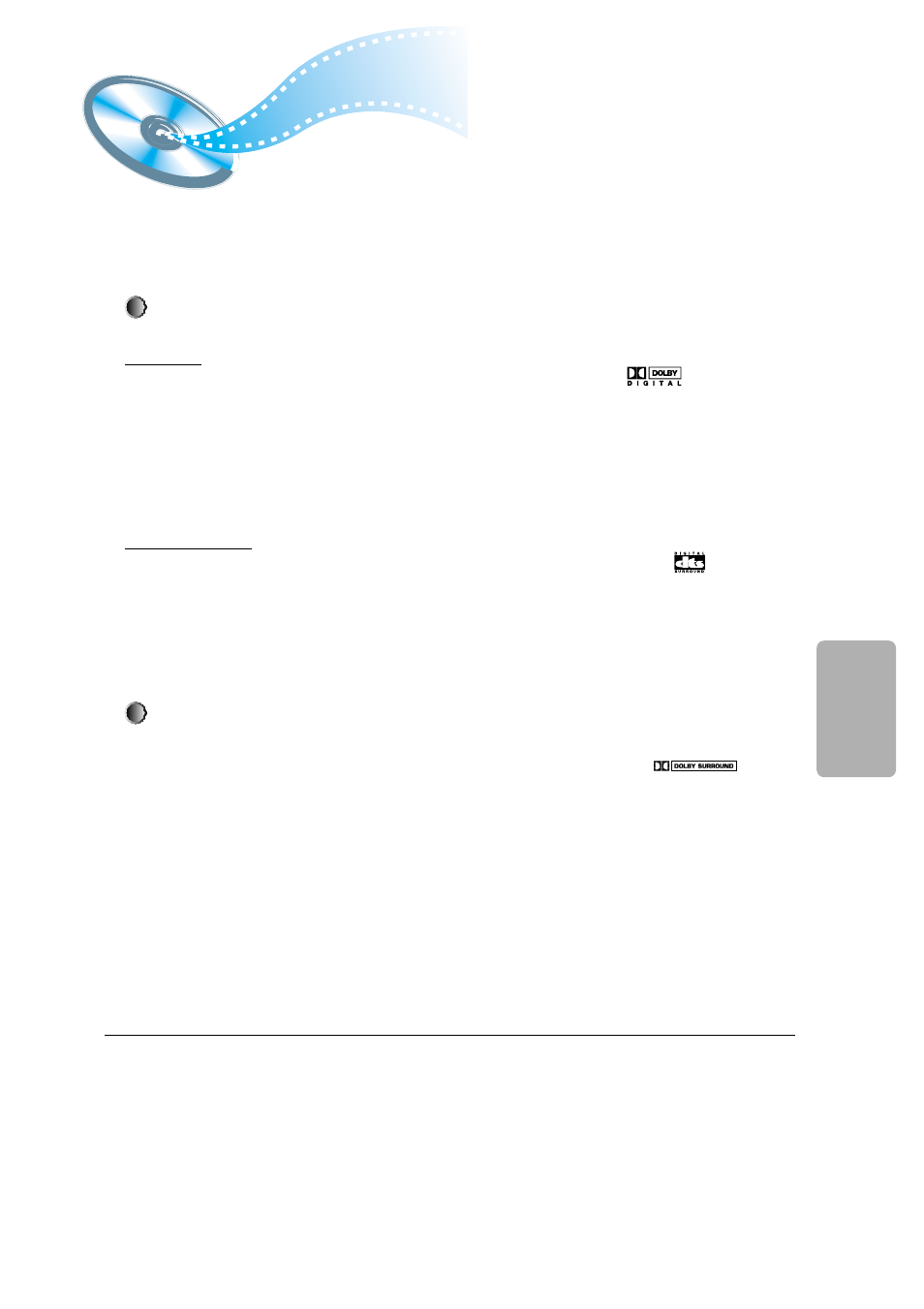 Creating realistic sound fields, Setup | Samsung HT-DM150 User Manual | Page 35 / 48