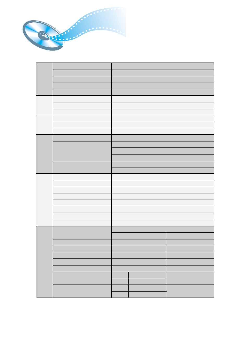 Specification | Samsung HT-DM150 User Manual | Page 46 / 48