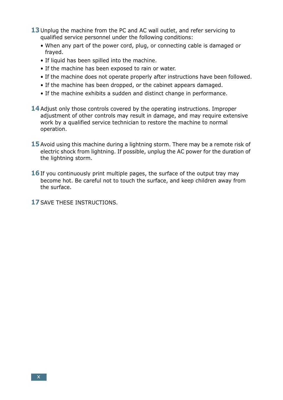 Samsung ML 2250 User Manual | Page 11 / 197