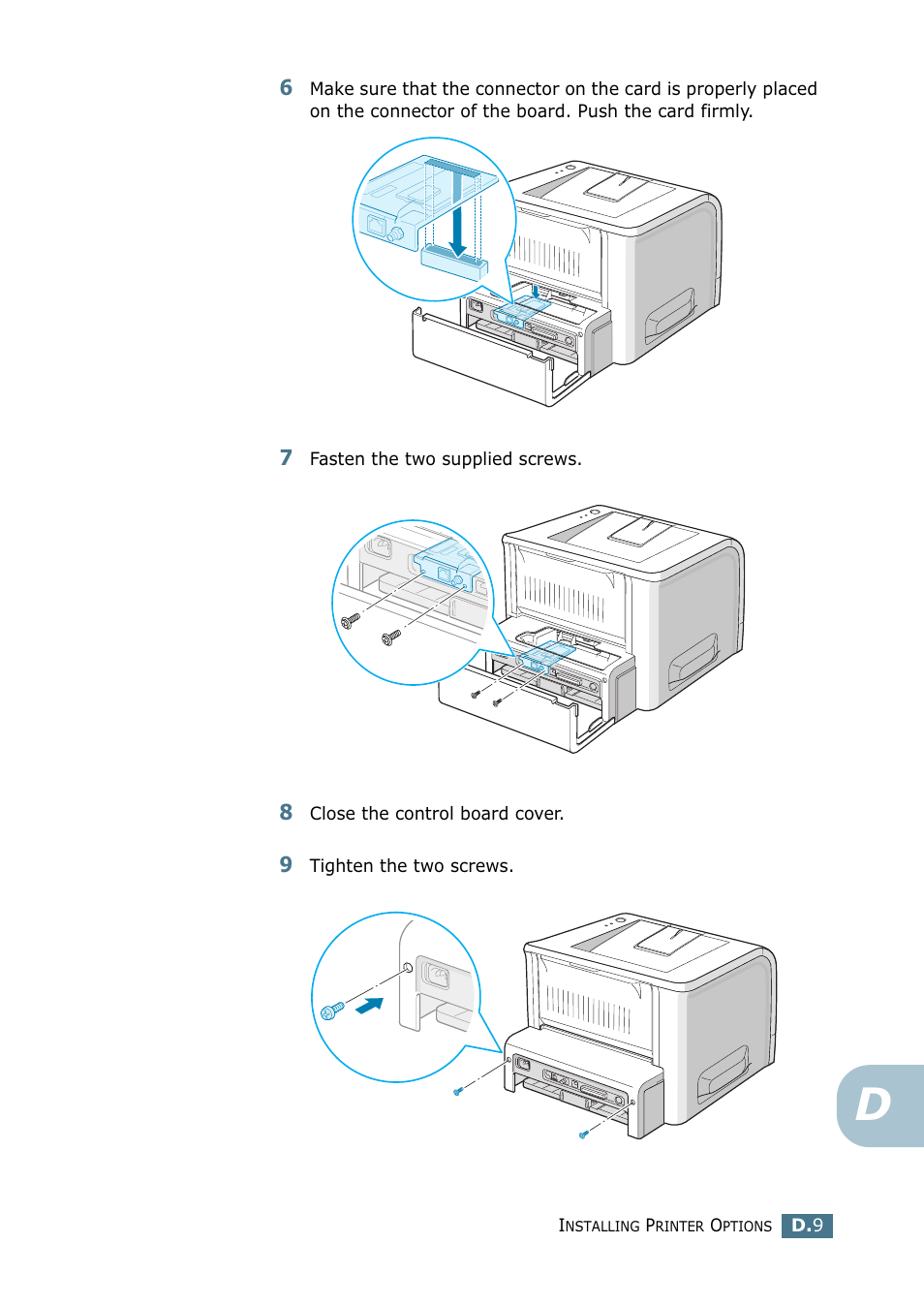 Samsung ML 2250 User Manual | Page 180 / 197