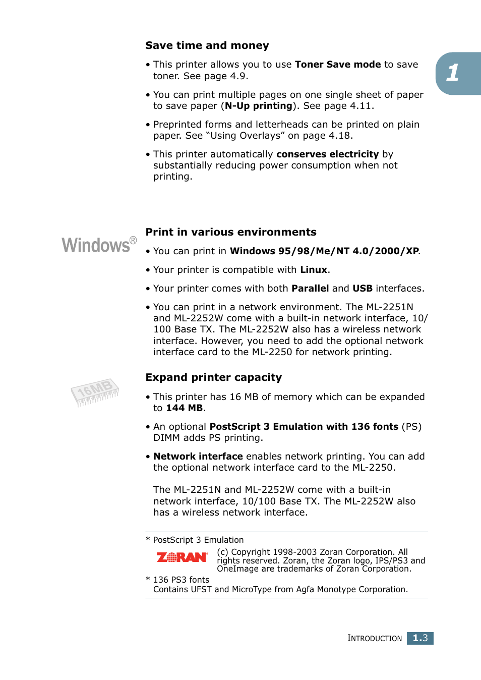 Samsung ML 2250 User Manual | Page 22 / 197