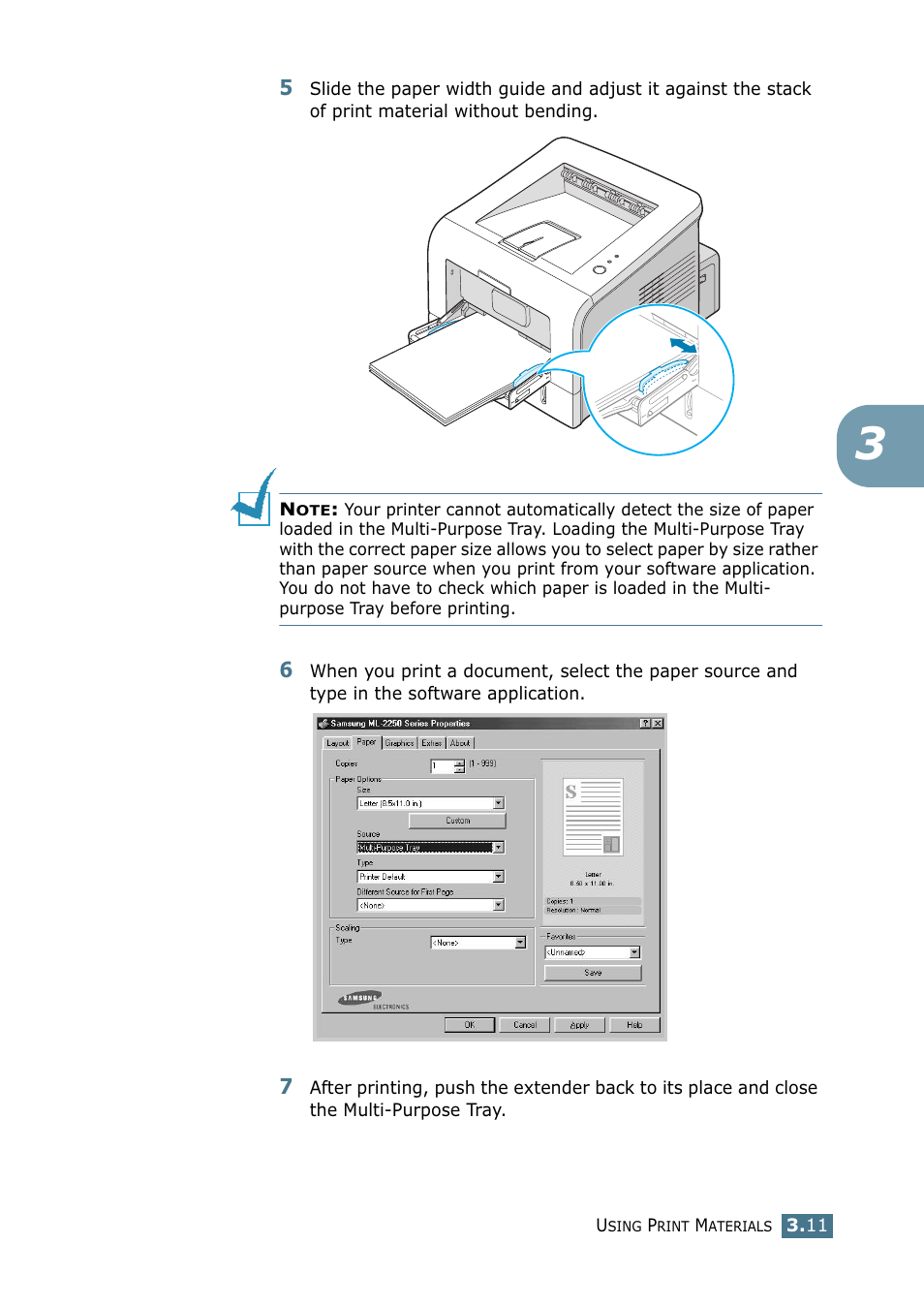 Samsung ML 2250 User Manual | Page 62 / 197