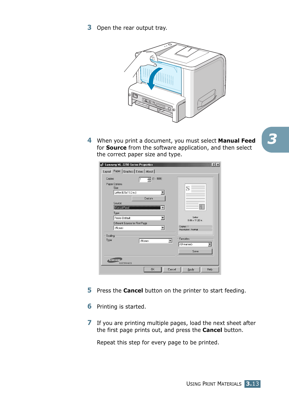 Samsung ML 2250 User Manual | Page 64 / 197