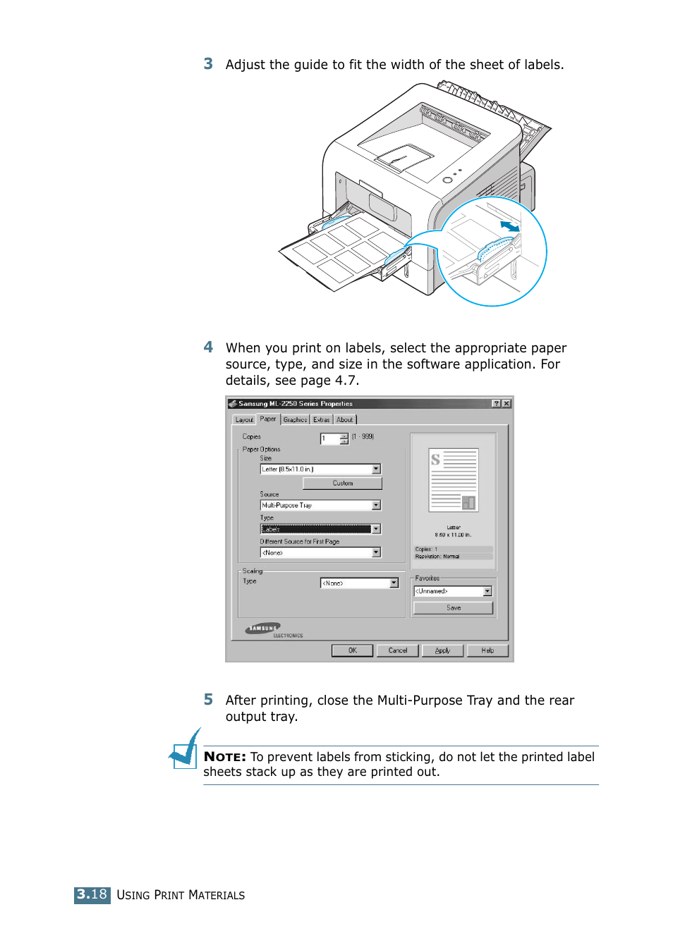 Samsung ML 2250 User Manual | Page 69 / 197