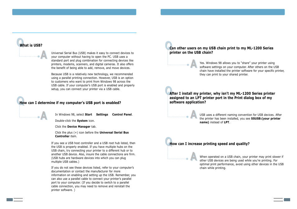 Samsung ML-1200 User Manual | Page 58 / 65