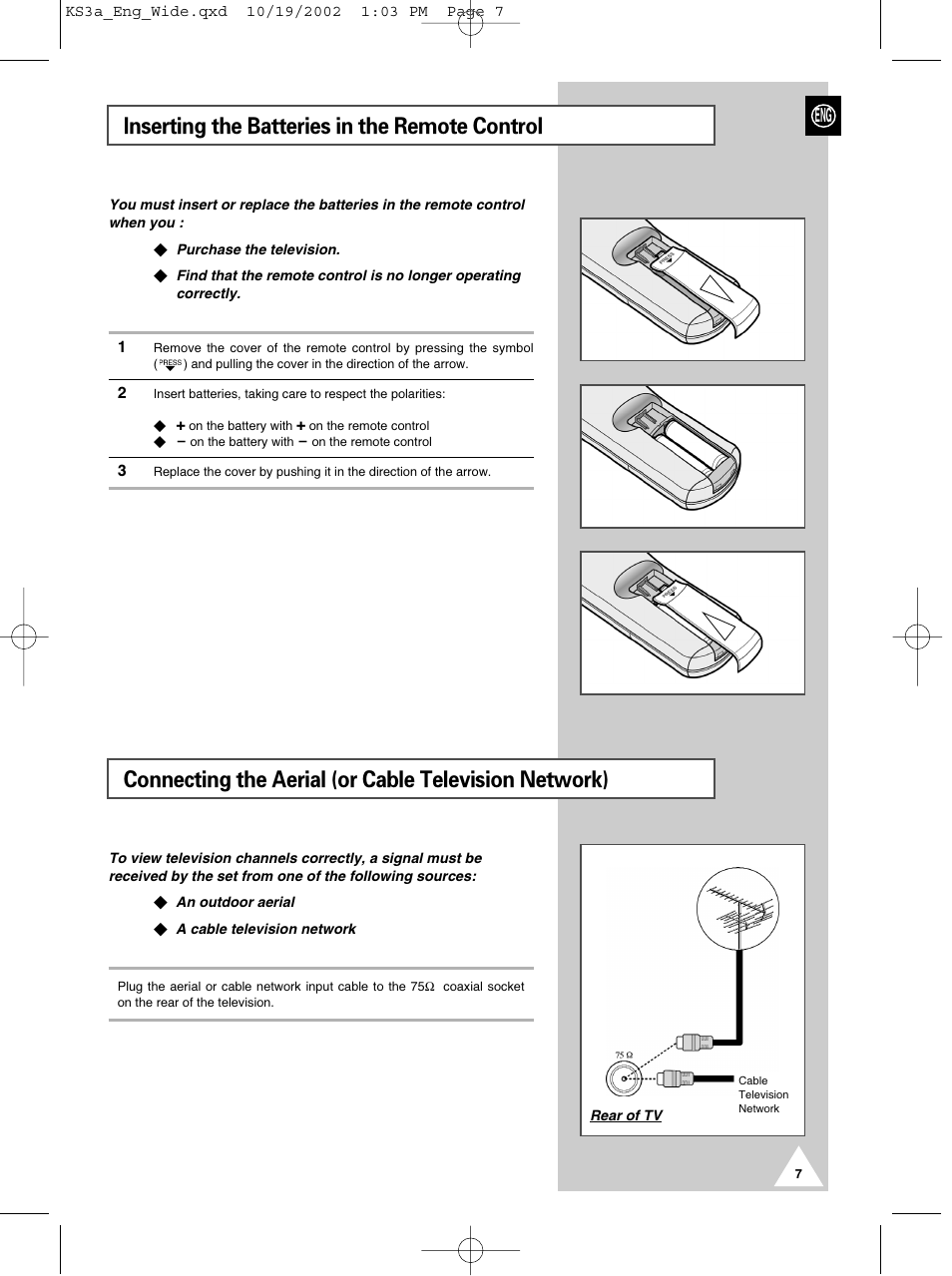 Samsung CS29K10MQ User Manual | Page 7 / 40