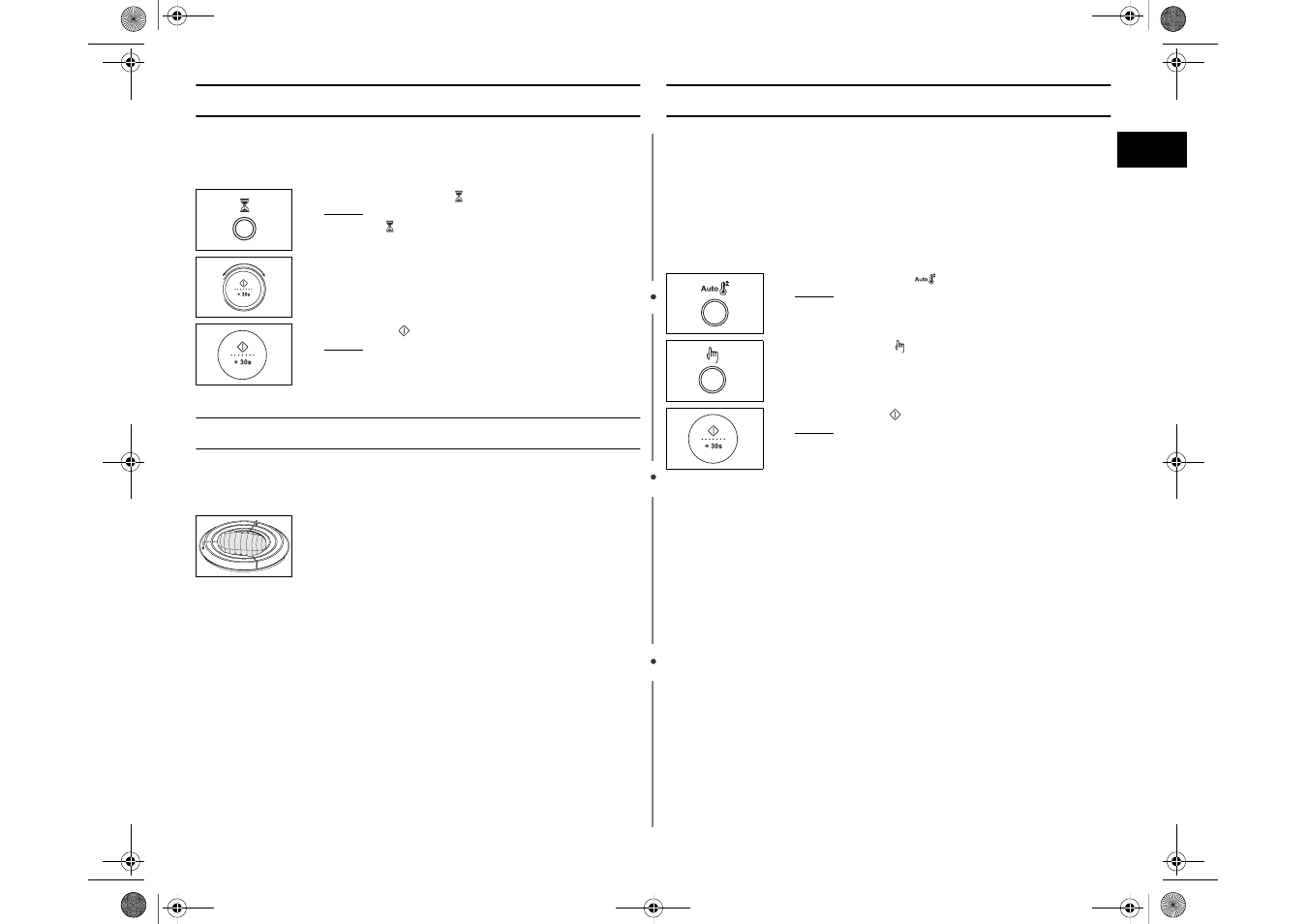 Setting a standing time, Choosing the accessories, Preheating the oven | Samsung C139STB User Manual | Page 23 / 48