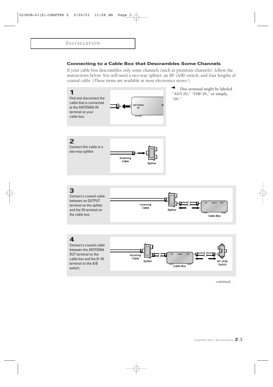 Samsung CSN2077DV User Manual | Page 15 / 79