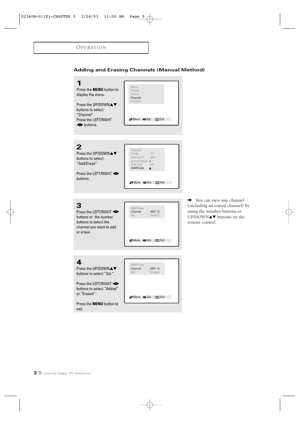 Samsung CSN2077DV User Manual | Page 24 / 79