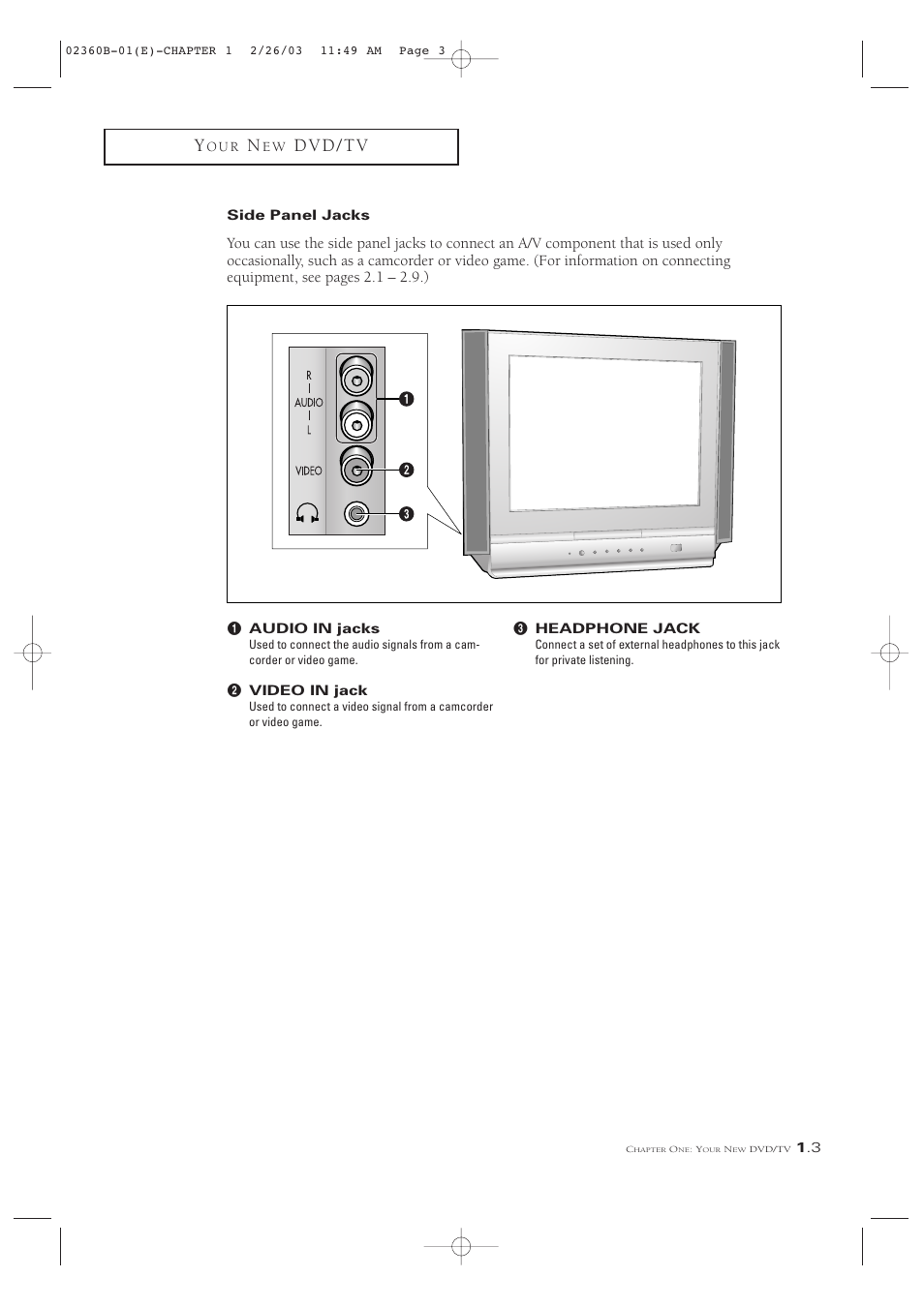 D v d / t v | Samsung CSN2077DV User Manual | Page 9 / 79