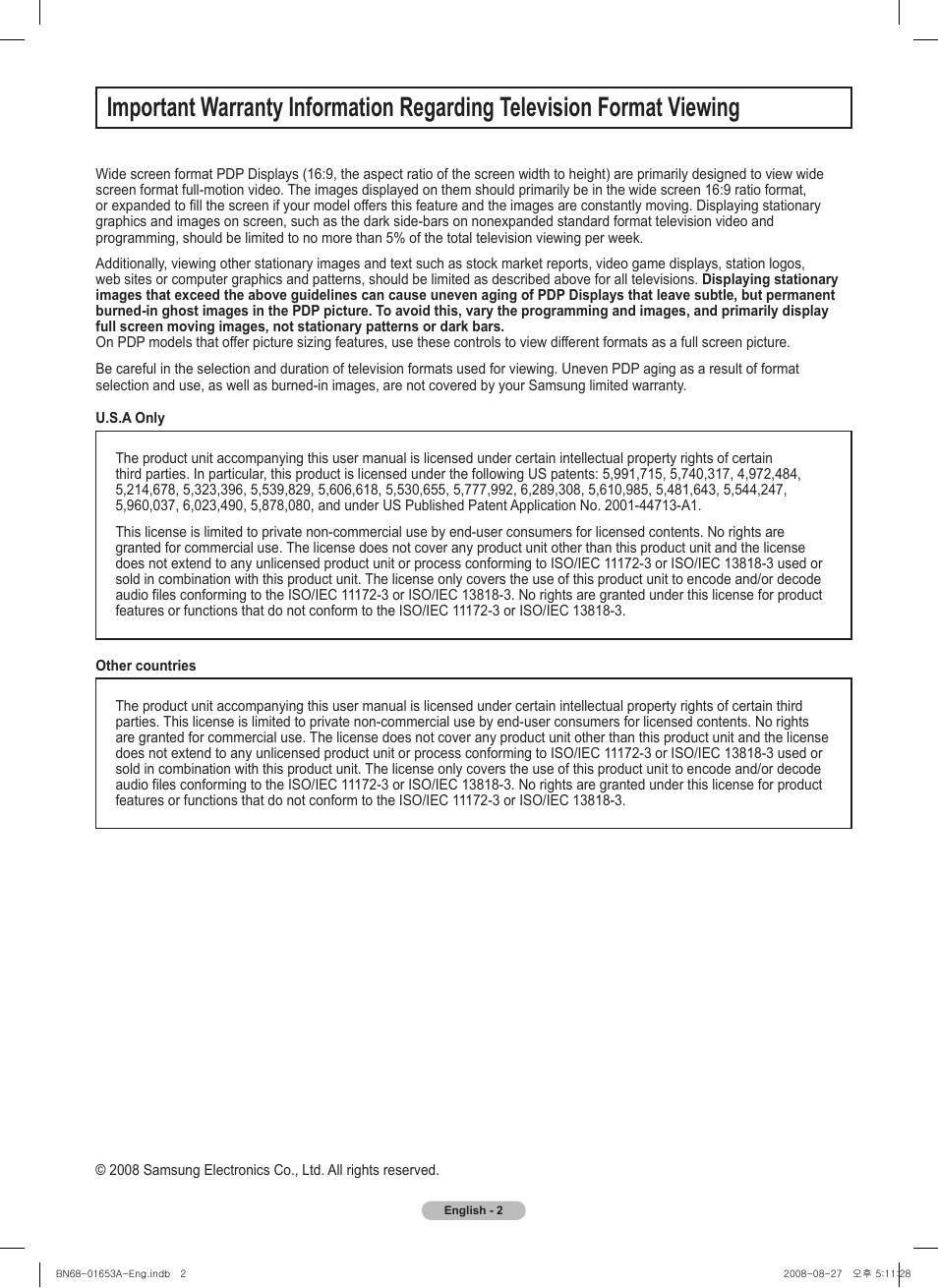 Samsung 760 Series User Manual | Page 2 / 282