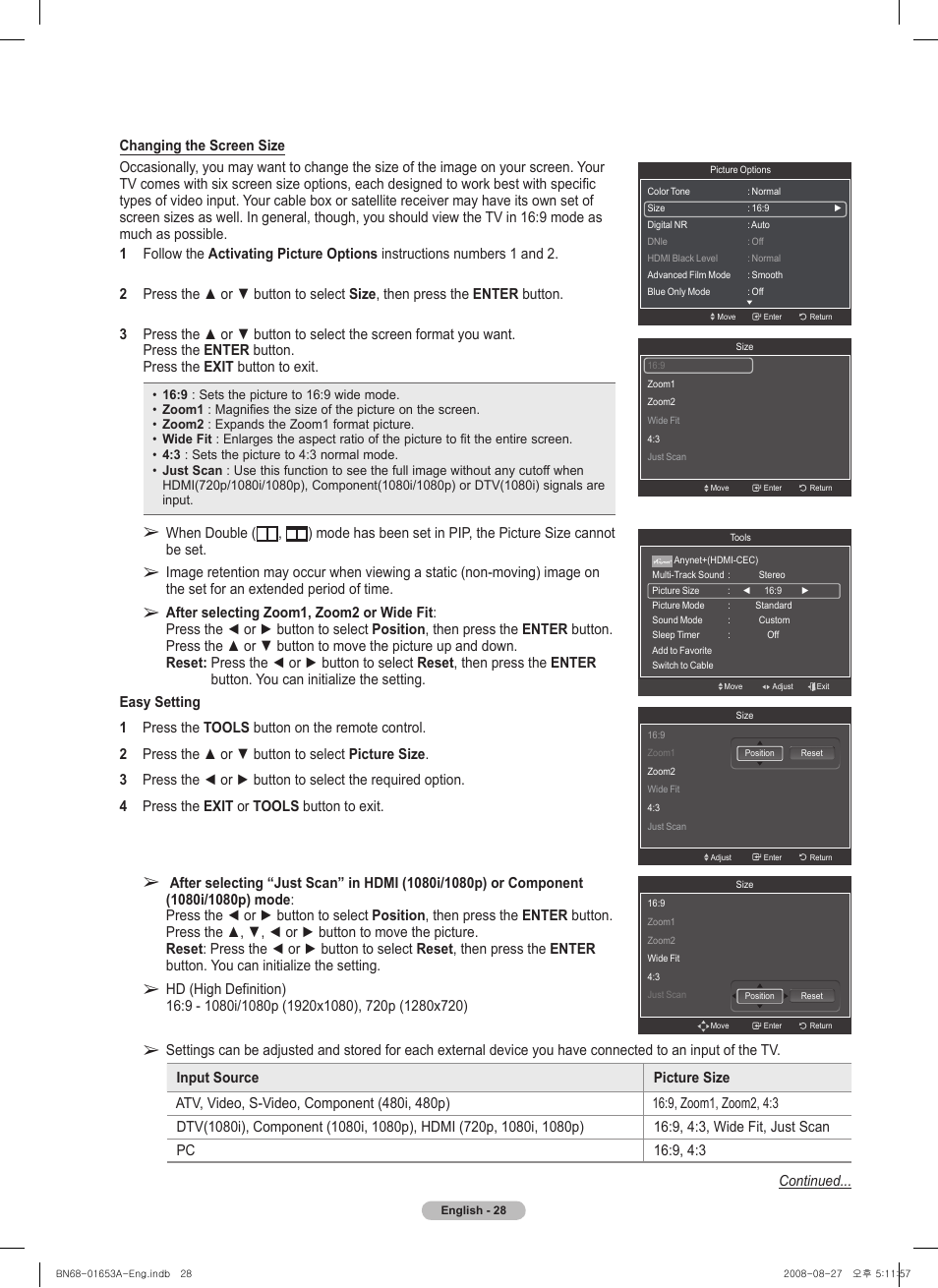 Samsung 760 Series User Manual | Page 28 / 282