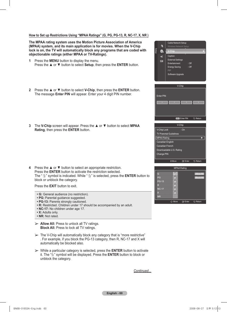 Samsung 760 Series User Manual | Page 60 / 282