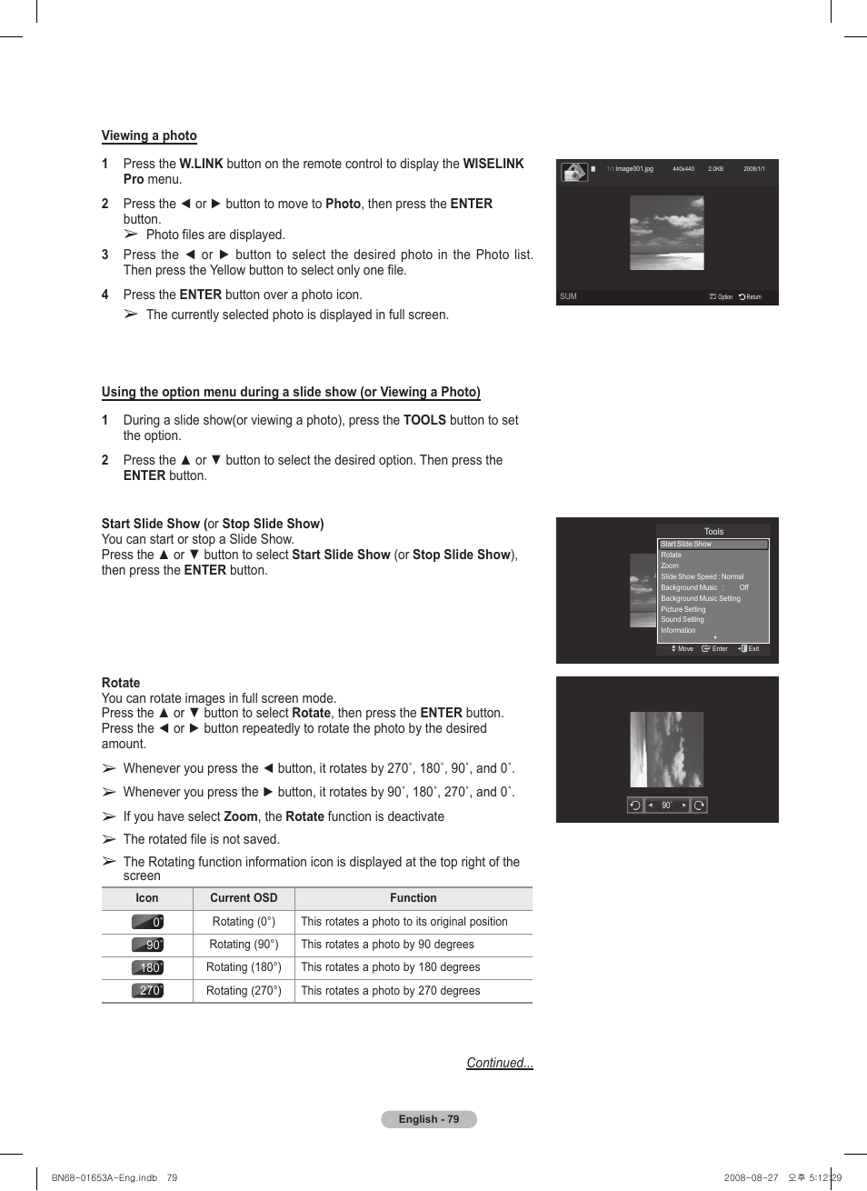 Samsung 760 Series User Manual | Page 79 / 282