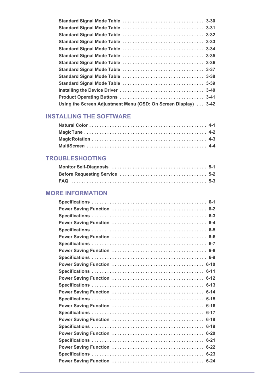 Samsung B2340 User Manual | Page 3 / 181