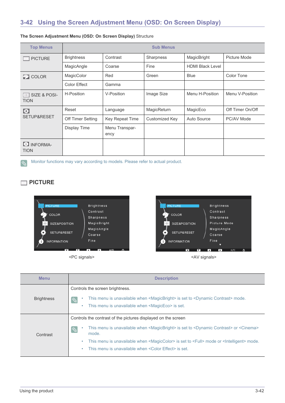 Picture | Samsung B2340 User Manual | Page 84 / 181