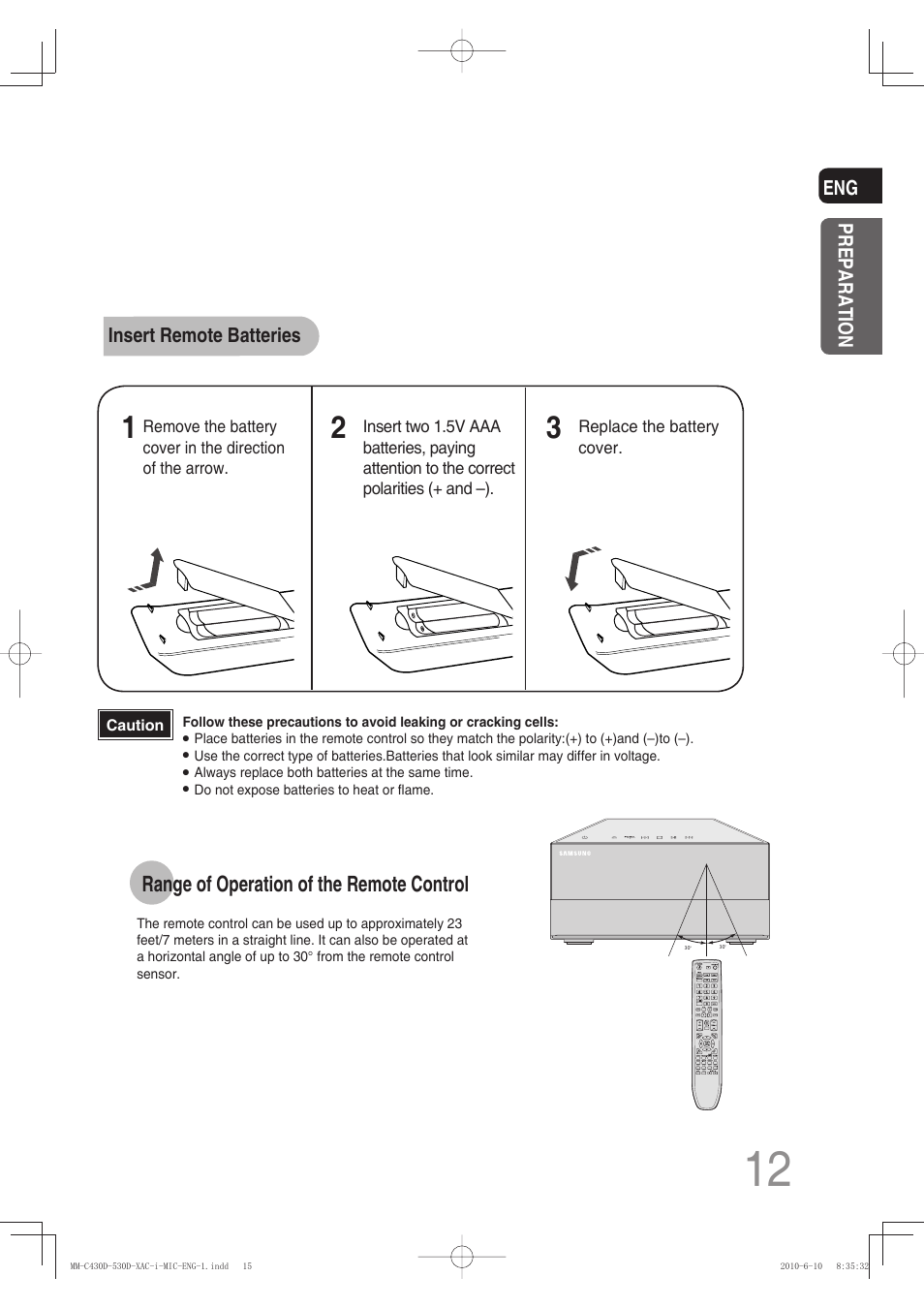 Samsung MM-C430D User Manual | Page 14 / 68